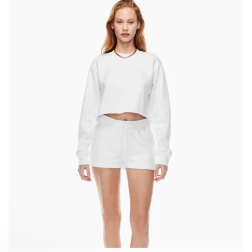 TNA Gray Terry Sweatshirt